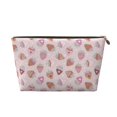 thumbnail image 1 of Picia Strawberry Cake Printed Leather Travel Toiletry Bag,Cosmetic Organizer, Makeup Travel Bag, Durable Travel Pouch, Compact Toiletry Bag, Travel Accessories, 1 of 6