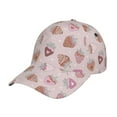 thumbnail image 1 of Picia Strawberry Cake pattern Trucker Low Profile Hat Men Women Baseball Cap Dad Hat Adjustable Unconstructed Plain Cap, 1 of 9