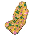 thumbnail image 1 of Picia Strawberry Print Waterproof Sweating Car Seat Cover for Post Gym Workout, Running, Beach and Hiking, Universal Fit Anti-Slip Bucket Seat Protector, 1 of 5