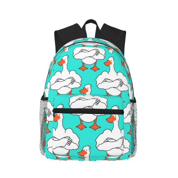 Picia Strong Goose Large Capacity Backpack Classic Style Backpack Casual Backpack Water-Resistant School Work Travel Outdoor Backpack