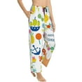 thumbnail image 1 of Picia Summer Animal Womens Soft Woven Cotton Elastic Waistband Sleep Pajama Pant Lounge Sleep Pant With Pockets And Drawstring-Medium, 1 of 9