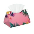 thumbnail image 1 of Picia Summer Fruits And Sunglasses Pattern Long Tissue Box Cover,PVC Leather Triangle Holder,Tissue Box Holder with Magnetic Bottom,Facial Paper Organizer Dispenser-7.9"X4.9"X4.5", 1 of 9