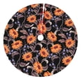 thumbnail image 1 of Picia Sunflowers Print Christmas Tree Skirt , Christmas Tree Skirt Ornaments for Merry Christmas Holiday Party Decorations Indoor Outdoor-48", 1 of 7