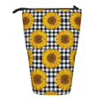 thumbnail image 1 of Picia Sunflowers Print Telescopic Pencil Case, Telescopic Pen Holder Telescopic Pencil Pouch Bag Stationery Pencil Case Box Storage Organizer Makeup Bag, 1 of 6