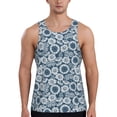 thumbnail image 1 of Picia Sunflowers Printed Men’s Performance Tank, Men's Workout Tank Top Moisture-Wicking Tank Top Muscle tee, Breathable Workout Shirt-X-Large, 1 of 7