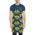thumbnail image 1 of Picia Sunflowers Waterproof Apron for Unisex Adult - Adjustable Bib Apron with Pockets, Ideal for Cooking, Gardening, Painting, and Household Chores, 1 of 9