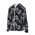 thumbnail image 1 of Picia Sunflowers Women's Men's UPF 50+ Sun Protection Hoodie Shirt Long Sleeve SPF Fishing Outdoor UV Hiking Lightweight Shirts-, 1 of 9