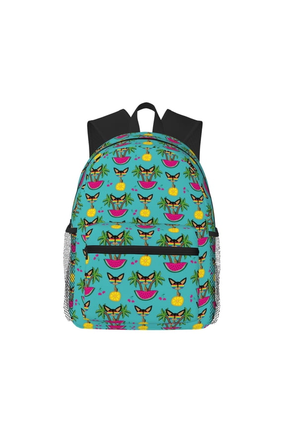 Sunmmer Cat Large Capacity Backpack Classic Style Backpack Casual Backpack Water-Resistant School Work Travel Outdoor Backpack