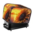 thumbnail image 1 of Picia Sunset Coast Sunflower Print 2 Slice Toaster Cover , Toaster Protector Dustproof Kitchen Appliance Cover, Kitchen Appliance Dustproof Protector, 1 of 7