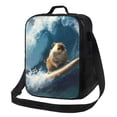 thumbnail image 1 of Picia Surfing Guinea Pig Lunch box Lunch bag for men women Large capacity Lunchbox Reusable Lunch bags Insulated Lunch bag Lunch box cooler, 1 of 9