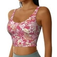 thumbnail image 1 of Picia Sweet Sports Bra for Women,Padded Strappy Sports Bras Medium Support Yoga Bra with Removable Cups,Running Yoga Bra-Medium, 1 of 9