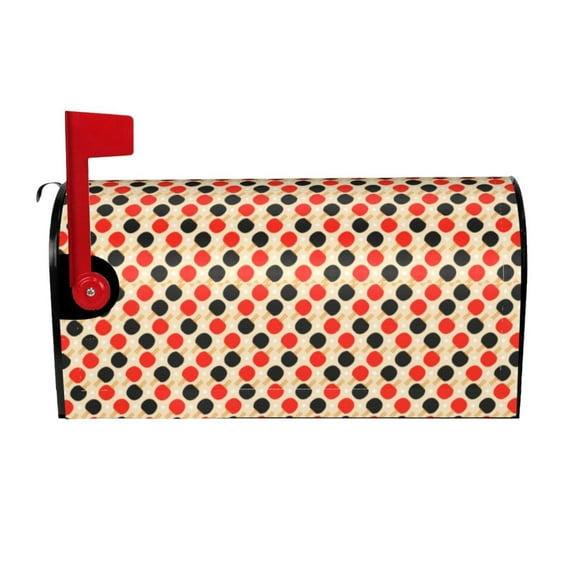 Picia Table Tennis Rackets Magnetic Mailbox Cover Standard Size-21x18 in
