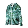 thumbnail image 1 of Picia Teal Cactus Women's Men's UPF 50+ Sun Protection Hoodie Shirt Long Sleeve SPF Fishing Outdoor UV Hiking Lightweight Shirts-Large, 1 of 9