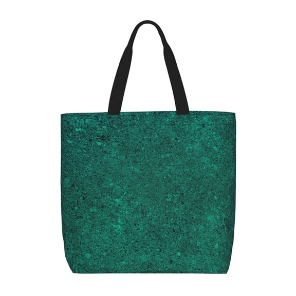 Picia Teal Marble for Tote Bag for Women with Zipper, Gym Tote with Compartments, Laptop Work Tote Nurse Dance Yoga Bag for Sport, Travel
