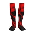 thumbnail image 1 of Picia The Red Head Skull Printed Sports Compression Socks - 15-20mmHg Graduated Compression, High-Performance Soft and Breathable Socks for Men and Women, 1 of 5