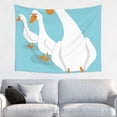 thumbnail image 1 of Picia Three White Geese Pattern Tapestry-Tapestries for Bedroom Living Room Dorm(29x37"), 1 of 8