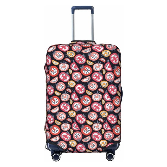 Picia Tomatoes Luggage Protector Cover Thicken Suitcase Protector Cover Fit 18-32 Inch Luggage-Small