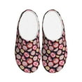thumbnail image 1 of Picia Tomatoes for Women's Lamb-hug Comfy Fleece House Slippers Memory Foam, Slip-on House Shoes Indoor Outdoor-37/38, 1 of 7