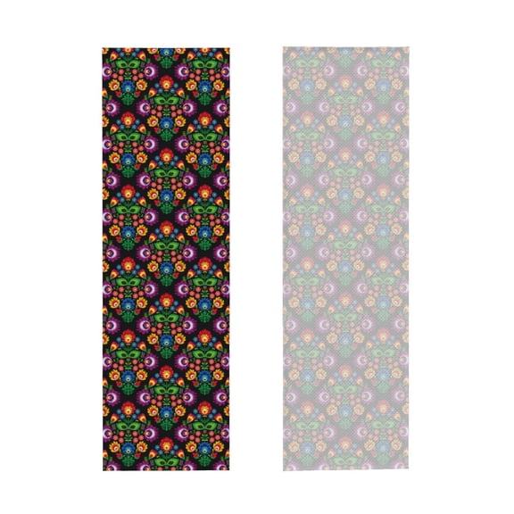 Picia Traditional Floral Polish Pattern Cooling Towels (40"x12") Cool Towel, Cold Towel, Microfiber Soft Breathable Chilly Ice Towel