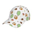 thumbnail image 1 of Picia Tree Squirrel pattern Trucker Low Profile Hat Men Women Baseball Cap Dad Hat Adjustable Unconstructed Plain Cap, 1 of 9