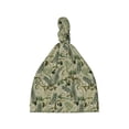 thumbnail image 1 of Picia Tropical Plants Green Printed Preemie Hats for Baby Girls Cotton Premature Knot Hats Newborn Hospital Cap Warm Knot Beanie Nicu for Preemie Girls and Boys, 1 of 6