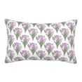 thumbnail image 1 of Picia Tulips Flowers Pattern Plush Pillow Case – Soft and Cozy Cushion Cover, Hypoallergenic Throw Pillow Case for Home Decor-16"x24", 1 of 6