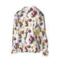thumbnail image 1 of Picia Tulips Flowers Women's Men's UPF 50+ Sun Protection Hoodie Shirt Long Sleeve SPF Fishing Outdoor UV Hiking Lightweight Shirts-Large, 1 of 9