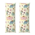 thumbnail image 1 of Picia Turtle Crab Sea Horse Body Pillow Cover - Super Soft Microfiber 20x54 Body Pillow Case - Envelope Closure, Wrinkle, Stain Resistant Body Pillow Cover,Elegant Bedding, 1 of 8