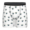 thumbnail image 1 of Picia Turtle Pattern Men's Athletic Long Leg Briefs , Performance Stretch Underwear，Moisture-Wicking, 1 of 7