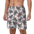 thumbnail image 1 of Picia Turtle pattern Mens Swim Trunks with Compression Liner Stretch Beach Shorts Quick Dry with Zipper Pockets No-Chafing Board Shorts-Small, 1 of 9