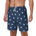 thumbnail image 1 of Picia Turtle pattern Mens Swim Trunks with Compression Liner Stretch Beach Shorts Quick Dry with Zipper Pockets No-Chafing Board Shorts-XX-Large, 1 of 9