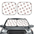 thumbnail image 1 of Picia Umbrella Cat 2 Piece Car Windshield Sun Shade Foldable | Foldable Sun Shield for Front Window Blocks UV Rays and Keeps Your Vehicle Cool-Small, 1 of 7