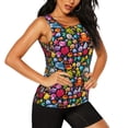 thumbnail image 1 of Picia Underwater Diving Animals Pattern Women's Workout Tank Top,Breathable Activewear,Slim Fit Athletic Top,Versatile Workout Moisture-wicking top-, 1 of 9
