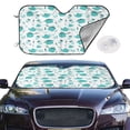 thumbnail image 1 of Picia Utensiles Curved Windshield Sunshade Accordion Folding Style Auto Shade for Car Truck SUV Van Blocks UV Ray Sun Visor Protector -, 1 of 7