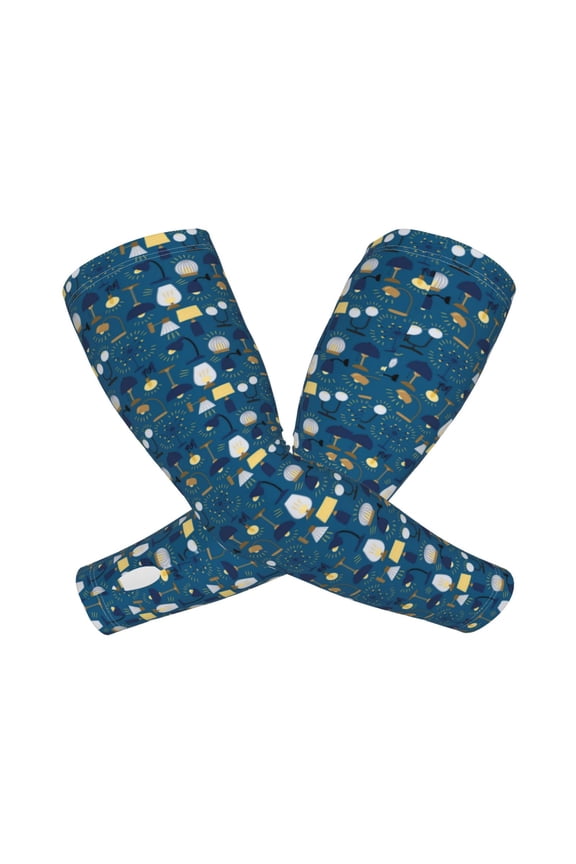 Various Lights Arm Sleeves for Men and Women - Tattoo Cover Up UPF 50+ Cooling Sports Sleeve for Basketball Golf Football-One Size