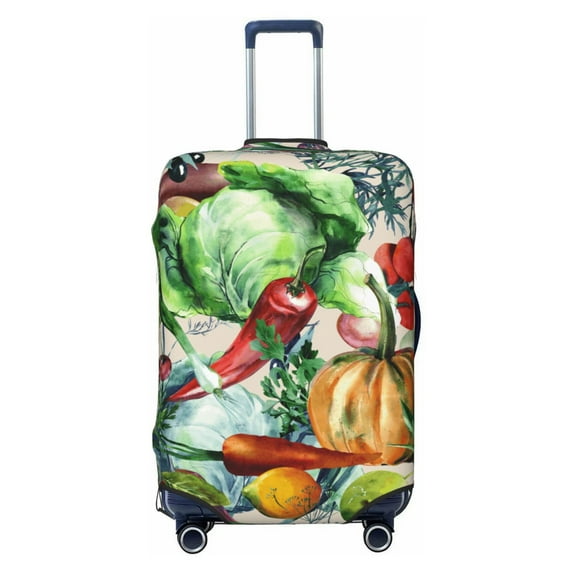 Picia Vegan1 Luggage Protector Cover Thicken Suitcase Protector Cover Fit 18-32 Inch Luggage-Medium