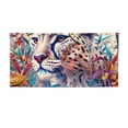 thumbnail image 1 of Picia Vibrant Leopard In Flowers Pattern Party Banner, Festive Decoration, Holiday Banner, Celebration Decor, Event Banner, Reusable Party Banner-Small, 1 of 8