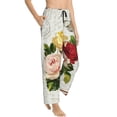 thumbnail image 1 of Picia Vintage Bike Flower Butterfly Womens Soft Woven Cotton Elastic Waistband Sleep Pajama Pant Lounge Sleep Pant With Pockets And Drawstring-XX-Large, 1 of 9