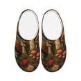 thumbnail image 1 of Picia Vintage Cloud Mushroom for Women's Lamb-hug Comfy Fleece House Slippers Memory Foam, Slip-on House Shoes Indoor Outdoor-35/36, 1 of 7