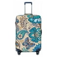 thumbnail image 1 of Picia Vintage Floral Butterflies Luggage Protector Cover Thicken Suitcase Protector Cover Fit 18-32 Inch Luggage-X-Large, 1 of 9