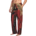 thumbnail image 1 of Picia Vintage Rose Scepter Skull Mens Soft Woven Cotton Elastic Waistband Sleep Pajama Pant Lounge Sleep Pant With Pockets And Drawstring-Small, 1 of 9