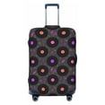 thumbnail image 1 of Picia Vinyl Records Musical Notes Luggage Protector Cover Thicken Suitcase Protector Cover Fit 18-32 Inch Luggage-Small, 1 of 9