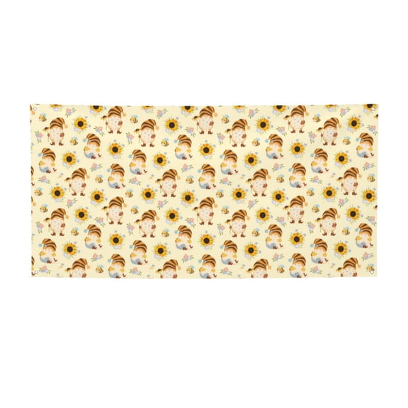 Picia Watercolor Bee Honey Honeycomb Bee Pattern Party Banner, Festive Decoration, Holiday Banner, Celebration Decor, Event Banner, Reusable Party Banner-Small