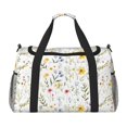 thumbnail image 1 of Picia Watercolor Floral A Print Travel Duffle Bag,Weekender Bags for Women with Shoe Compartment, Gym Duffel Bag with Wet Pocket, Hospital Bags for Labor and Delivery, 1 of 7