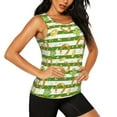 thumbnail image 1 of Picia Watercolor St Patrick Day Pattern Women's Workout Tank Top,Breathable Activewear,Slim Fit Athletic Top,Versatile Workout Moisture-wicking top-Medium, 1 of 9