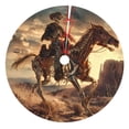 thumbnail image 1 of Picia Western Skeleton Cowboy Horse Print Christmas Tree Skirt , Christmas Tree Skirt Ornaments for Merry Christmas Holiday Party Decorations Indoor Outdoor-36", 1 of 7