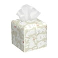 thumbnail image 1 of Picia White Rabbit Pattern Tissue Box Cover,PVC Leather Square Holder,Tissue Box Holder with Magnetic Bottom,Facial Paper Organizer Dispenser-5.2"X5.2"X5.2", 1 of 8