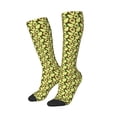 thumbnail image 1 of Picia Women Crew Soft Moisture-wicking Socks Avocado Pattern Design Cotton Socks, One Size fit All, 1 of 9