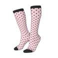 thumbnail image 1 of Picia Women Crew Soft Moisture-wicking Socks Cute Cat Pattern Design Cotton Socks, One Size fit All, 1 of 9