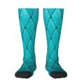 thumbnail image 1 of Picia Women Crew Soft Moisture-wicking Socks Diamond Shaped Pattern Design Cotton Socks, One Size fit All, 1 of 6
